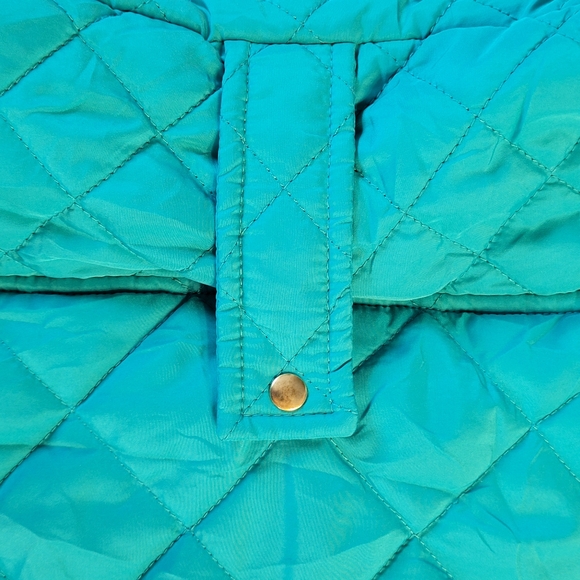 Quilted Puffer Vest CROWN & IVY Women's Medium Slim Fit - Picture 3 of 8